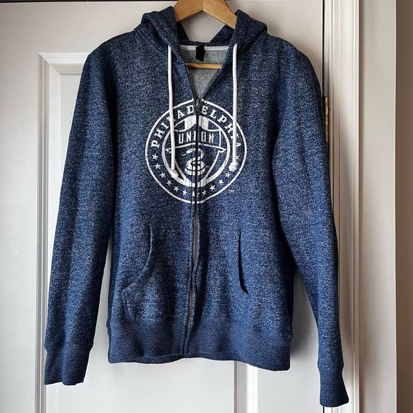 Philadelphia Union woman’s Large zip up hoodie - Picture 1 of 4